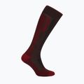 Men's ski socks icebreaker Merino Ski+ Medium OTC bittersweet/port/black 2