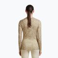 Women's longsleeve icebreaker Merino 200 Oasis Crewe Moss Bloom cumin/undyed/aop 3