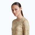 Women's longsleeve icebreaker Merino 200 Oasis Crewe Moss Bloom cumin/undyed/aop 6