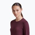 Women's thermal sweatshirt Icebreaker 200 Oasis Crewe Dark Berry 6