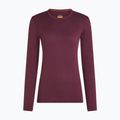 Women's thermal sweatshirt Icebreaker 200 Oasis Crewe Dark Berry 7