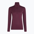 Women's thermal sweatshirt Icebreaker 200 Oasis LS Half Zip dark berry 8