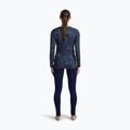 Women's longsleeve icebreaker Merino 200 Oasis Crewe Moss Bloom navy/dawn/aop 4