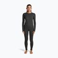 Women's thermal trousers icebreaker Merino 260 Tech Vertex High Rise black/snow 2