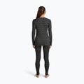 Women's thermal sweatshirt Icebreaker Merino 260 Tech Vertex Crewe Black/Snow 4