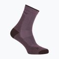 Women's socks Icebreaker Merino Hike+ Ultralight Quarter grey plum/bittersweet 2