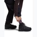 Women's socks Icebreaker Merino Hike+ Ultralight Quarter grey plum/bittersweet 5