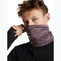 Multifunctional neck gaiter icebreaker Flexi Chute grey plum 4