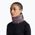 Multifunctional neck gaiter icebreaker Flexi Chute grey plum 6