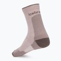 Women's socks Icebreaker Merino Hike+ Ultralight Quarterpink quartz/porcini 2