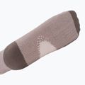 Women's socks Icebreaker Merino Hike+ Ultralight Quarterpink quartz/porcini 4