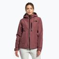 The North Face Descendit women's ski jacket maroon NF0A4R1R6R41