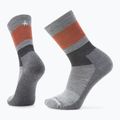 Smartwool Everyday Blocked Stripe Crew grey trekking socks SW001940052 4