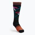 Women's snowboard socks Smartwool Snowboard Full Cushion Fungi Fabulous OTC black SW001868001