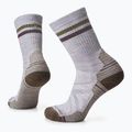 Women's trekking socks Smartwool Hike Light Cushion Tube Stripe Crew purple eclipse 6