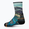 Women's trekking socks Smartwool Hike Light Cushion Icy Range Print Crew colourful SW001988150 2