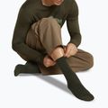Men's socks Icebreaker Lifestyle Fine Gauge Crew dark loden 4