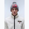 Men's winter beanie Napapijri Semiury 5 medium grey melange 4