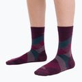 Icebreaker women's trekking socks Lifestyle Fine Gauge Crew Dashes 2