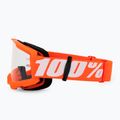 Men's cycling goggles 100% Strata 2 orange/clear 50027-00005 4