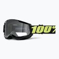 100% Strata 2 upsol/clear cycling goggles 5