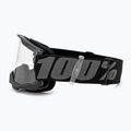 Children's cycling goggles 100% Strata 2 Junior 50031-00001 black/clear 4