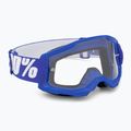 Children's cycling goggles 100% Strata 2 Junior blue/clear