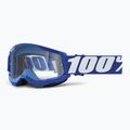 Children's cycling goggles 100% Strata 2 Junior blue/clear 5