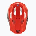 Bike helmet 100% Trajecta w/Fidlock cargo fluo red 4