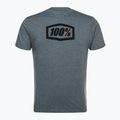 Men's cycling jersey 100% Icon Tee grey 20000-00028