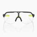 Sunglasses 100% S2 soft tact cool grey/photochromic 2