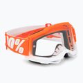 100% Accuri 2 matigofun/clear cycling goggles