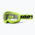 Bike goggles 100% Strata 2 neon yellow/clear