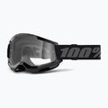 Children's cycling goggles 100% Strata 2 Junior black/clear 5