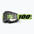 Children's bike goggles 100% Accuri 2 Junior neon yellow/clear