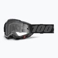 Bike goggles 100% Accuri 2 Enduro MTB black/clear