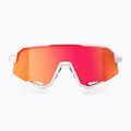 100% Slendale soft tact white/hiper red multilayer mirror sunglasses 2