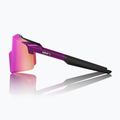 Sunglasses 100% Aerocraft gloss purple chrome/purple mirror 2
