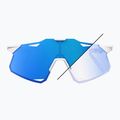 100% Hypercraft LE bastille/blue mirror photochromic sunglasses 8