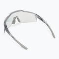 100% Speedcraft SL polished translucent grey/rose gold mirr photochr sunglasses 2