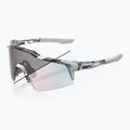 100% Speedcraft SL polished translucent grey/rose gold mirr photochr sunglasses 7