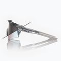 100% Speedcraft SL polished translucent grey/rose gold mirr photochr sunglasses 9