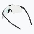 100% Hypercraft gloss black/photochromic purple mirror sunglasses 2