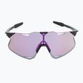 100% Hypercraft gloss black/photochromic purple mirror sunglasses 5