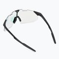 100% Hypercraft SQ gloss black/photochromic purple mirror sunglasses 2