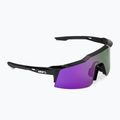 100% Speedcraft SL polished black/hyper polarised lavender mirror sunglasses 2