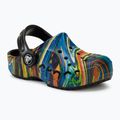 Crocs Baya Graphic Clog black/multi children's slides