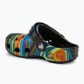 Crocs Baya Graphic Clog black/multi children's slides 4