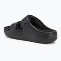 Crocs Classic Cozzzy Sandal black/black slides 3