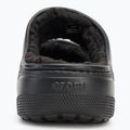 Crocs Classic Cozzzy Sandal black/black slides 6